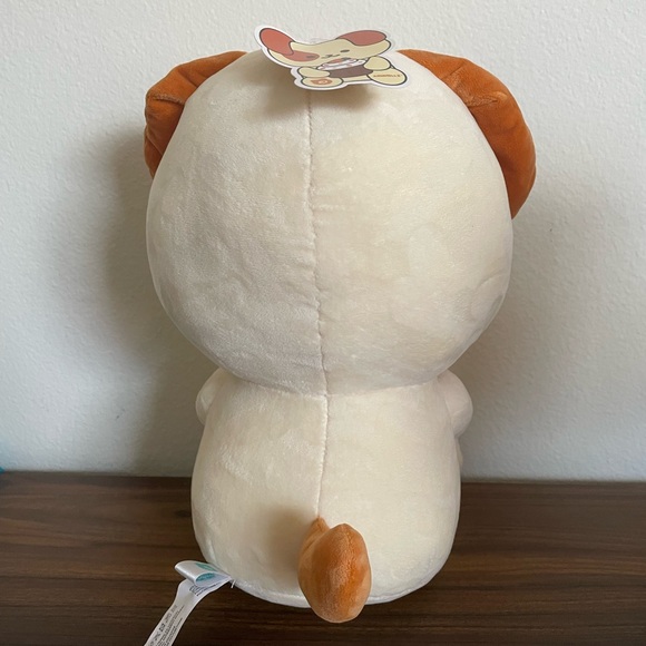 Anirollz Puppiroll 12 Inch Dog Holding Carrot Cupcake Plush Round1 - Picture 3 of 5